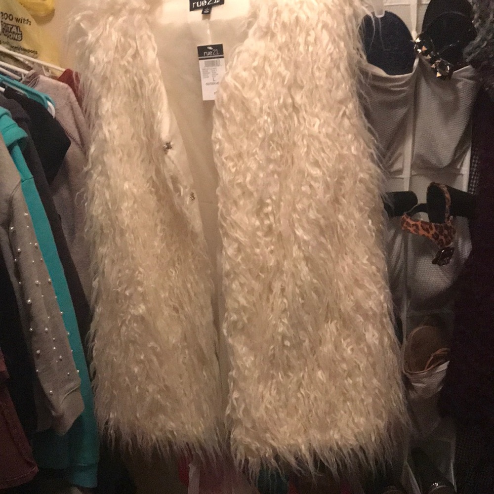 Furry vest